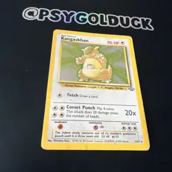 Pokemon Tcg Kangaskhan 5/64 Jungle Holo Rare HP A12 - Image 2