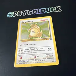 Pokemon Tcg Kangaskhan 5/64 Jungle Holo Rare HP A12 - Image 3