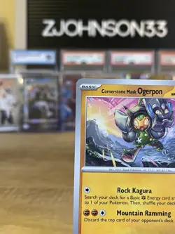 Pokemon TCG | Cornerstone Mask Ogerpon #111 | Scarlet & Violet - Destined Rivals - Image 2