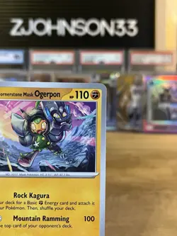 Pokemon TCG | Cornerstone Mask Ogerpon #111 | Scarlet & Violet - Destined Rivals - Image 3