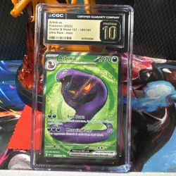 Arbok ex 185/165 - CGC PRISTINE 10 -Scarlet & Violet 151 - Pokemon TCG 2023 - Image 1