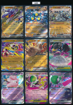 Garchomp Sandy Shocks Iron Valiant Mega Hawlucha Clefairy Regirock ex RR Pokemon - Image 1