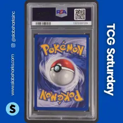 1999 POKEMON JUNGLE 1ST EDITION "d" EDITION ERROR #33/64 BUTTERFREE PSA 8 - Image 2