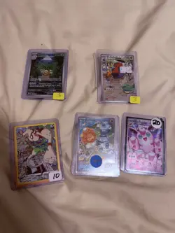 Pokemon Tcg Illustration Rare Full Art executor castform smeargle probopass lot - Image 1