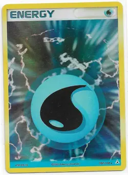 Water Energy [Holo] #107 Pokemon Holon Phantoms - Image 1