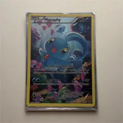 Pokemon Manaphy XY113 XY Promo Holo Basic 70 HP Aqua Ring 30 Portuguese - Image 1