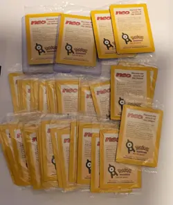 41x Entei Pokemon Black Star Promo 34 Sealed Movie Promo Lot of 5 Vintage WOTC - Image 1