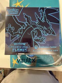 NEW Phantasmal Flames Pokemon Center Exclusive Elite Trainer Box ETB MINT - Image 1