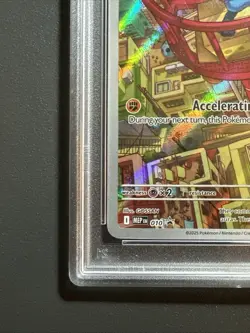 2025 POKEMON MEGA EVOLUTION POKEMON CENTER ETB PROMO #010 RIOLU PSA 10 POP 57 - Image 5