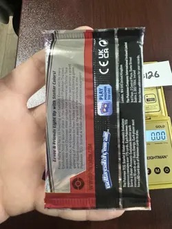 VERY HEAVY! GOD PACKUUU 22.33g Prismatic Evolutions Pokemon TCG Booster (SEALED) - Image 3