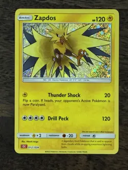 Zapdos 012/034 CLC ⚡ Pokemon TCG Classic Collection – NM Pack Fresh - Image 1