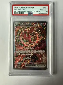 Pokemon TCG Oricorio Ex #24 Black Star Promo PSA 10 Gem Mint - Image 1
