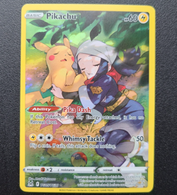 Pokemon Pikachu TCG TG05/TG30 Holo Ultra Rare Trainer Gallery Lost Origin - Image 1