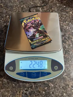 🔥Heavy 22.48 🔥 Pokemon Darkness Ablaze Booster Pack Sealed - Image 1