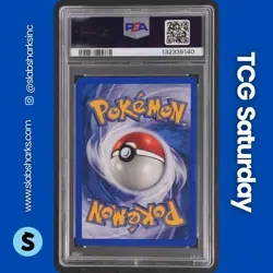 2002 POKEMON EXPEDITION #47/165 FERALIGATR REVERSE HOLO PSA 9 - Image 2