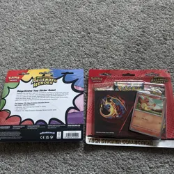 (2) Pokemon Mega Evolutions Ascended Heroes Tech. Sticker Collection New Sealed - Image 2