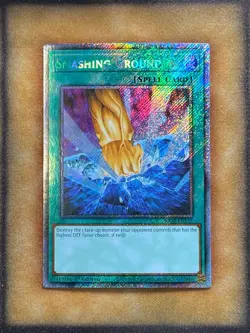 Yugioh Smashing Ground RA03-EN135 Platinum Secret Rare 1st Ed NM - Image 1