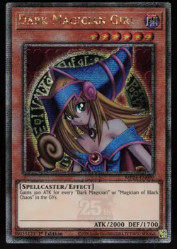 Dark Magician Girl (Quarter Century Secret Rare) MP24-EN009 Yu-Gi-Oh - Image 1