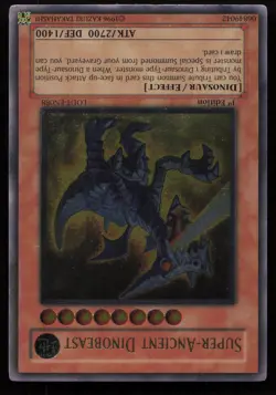 Super-Ancient Dinobeast (UTR) LODT-EN088 Ultimate Rare 1st Edition Yu-Gi-Oh - Image 1