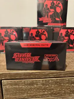 Pokemon TCG Scarlet And Violet Destined Rivals Elite Trainer Box Factory Sealed - Image 5