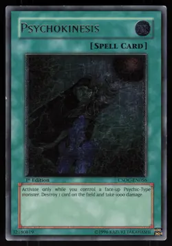 Psychokinesis (UTR) CSOC-EN056 Ultimate Rare 1st Edition Yu-Gi-Oh - Image 1