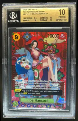 2026 One Piece The Azure Sea's Seven Boa Hancock SP #OP14-112 BGS 10 PRISTINE - Image 1