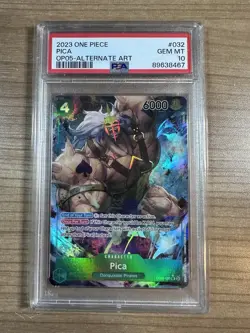 Pica 2023 One Piece OP05 Alt Art #032 PSA 10 - Image 1