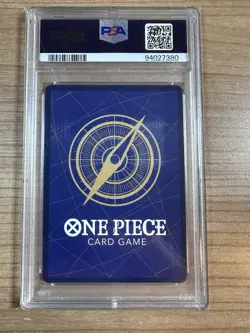 Monkey D. Luffy 2024 One Piece OP07 Alt Art #109 PSA 10 - Image 2