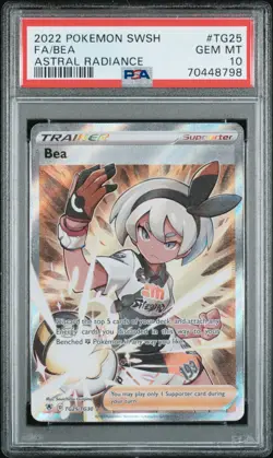 Pokemon 2022 Astral Radiance Full Art Trainer BEA #TG25 PSA 10 Gem Mint - Image 1