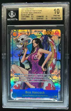 2024 One Piece 500 Years Boa Hancock Manga Art #OP07-051 BGS 10 PRISTINE - Image 1