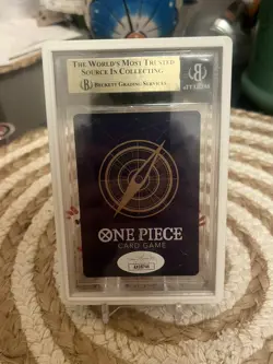 2023 One Piece - Uta Alternate Art OP02-120 bgs 10 signed by voice actor - Image 2