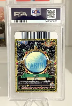 !! POP 1 !! 2010 One Piece Onepy Berry Match Vol. 7 Bartholomew Kuma PSA 10 - Image 2