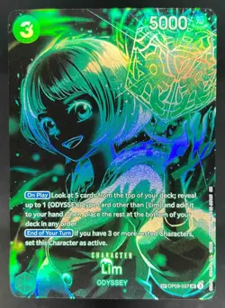 2024 One Piece Emperors in the New World Lim Super Rare Alt Art #OP09-037 - Image 1