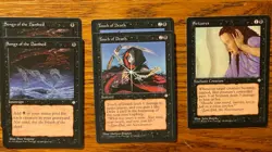 MTG: Vintage ‘95 Black Ice Age Lot - 6 Snow Covered Swamps And 15 Curated Cards - Image 4