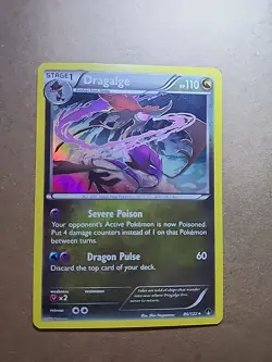 Pokemon TCG Dragalge Holo Rare Card 86/122 Breakpoint - Image 1