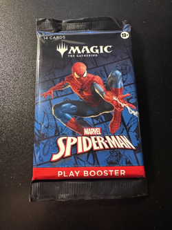 2026 Magic The Gathering Spider-Man Play Booster Sealed 14 Cards. Marvel MTG - Image 1
