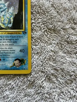 Pokemon TCG Giovanni's Gyarados Gym Challenge Holo Card 5/132 - Image 4