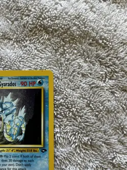 Pokemon TCG Giovanni's Gyarados Gym Challenge Holo Card 5/132 - Image 5