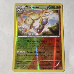 Pokemon Volcarona XY Steam Siege 15/114 Rare Stage 1 Reverse Holo Card - Image 1