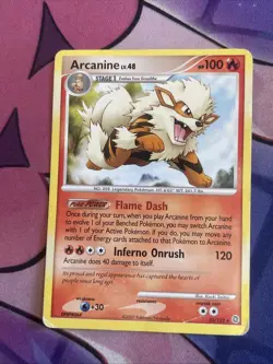 Arcanine 22/132 D&P Secret Wonders Rare Pokemon Card - Image 1