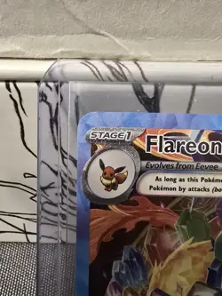Pokemon TCG Flareon EX Prismatic Evolutions Holo Card 146/131 SV - Image 2