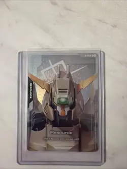 Resource R-027 C+ Gundam Card Game - Steel Requiem - Mint - Image 1