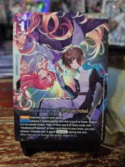 ENGLISH Gundam Card Game Awakened Potential GD03-118 R+ Alt Art Foil - Image 1