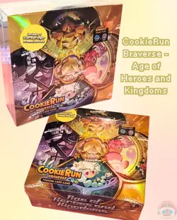 CookieRun Braverse Trading Card Game - Age of Heroes and Kingdoms - Booster Box - Image 1