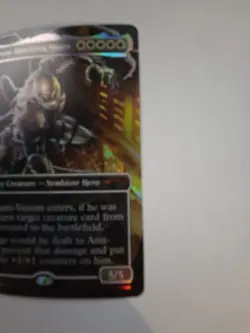 Marvel Legends Magic the Gathering Anti-Venom Horrifying Healer Foil Card - Image 5