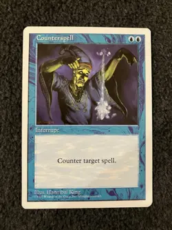 Magic The Gathering MTG - Counterspell - MTG Core Set 5th Edition - Image 1
