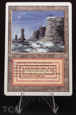 Plateau - 1994 Magic the Gathering - Revised Edition Regular - Image 1
