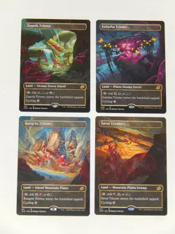 MTG Magic The Gathering Zagoth Raugrin Ketria Indatha Triome Showcase Ikoria NEW - Image 1
