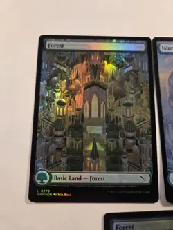Magic The Gathering Full Art Basic Lands Foils X3 - Image 4