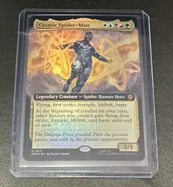 Cosmic Spider-Man (Extended Art) Marvel's Spider-Man Foil - Image 1